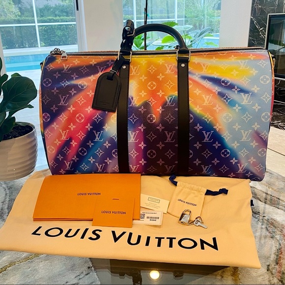 Louis Vuitton Handbags - Louis Vuitton Keepall 50 - Sunset Canvas NWT